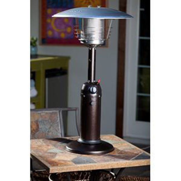 tfg Loyalty. Hammered Bronze Finish Table Top Patio Heater