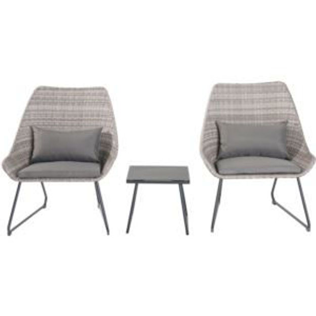 Picture of 3-Piece Wicker Chat Set