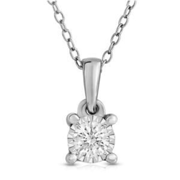 Picture of Diamond Solitaire Necklace .25ct