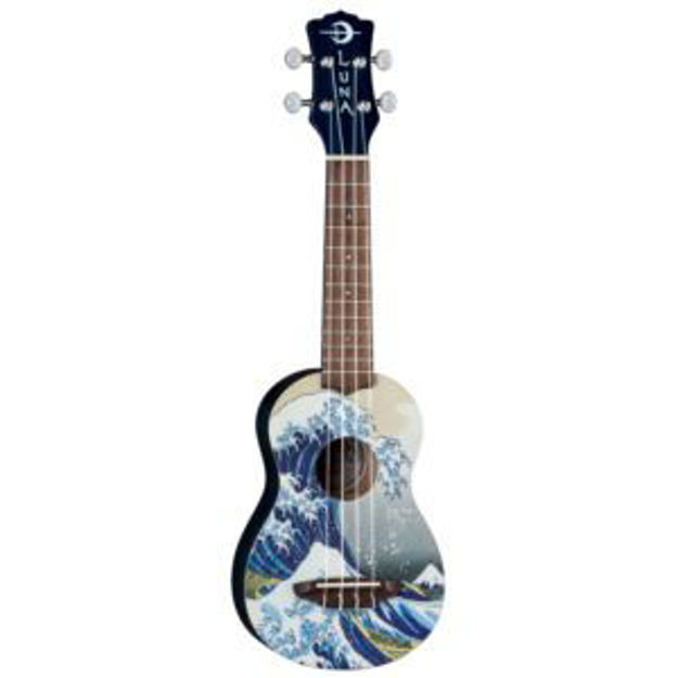 Picture of Great Wave Soprano Ukulele with Gigbag