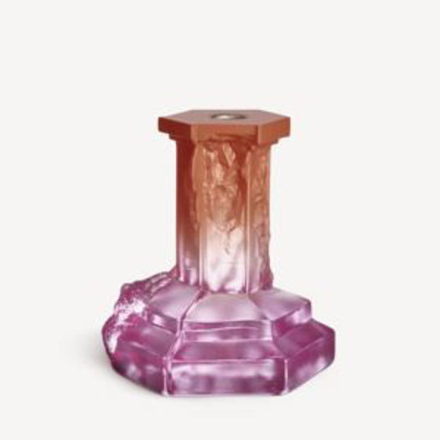 Picture of Rocky Baroque Candlestick Spicy Rose Large
