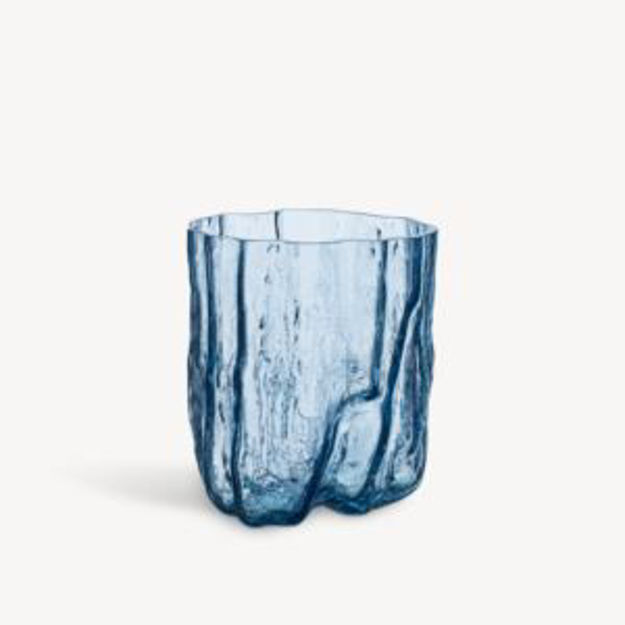 Picture of Crackle Vase Tall Blue