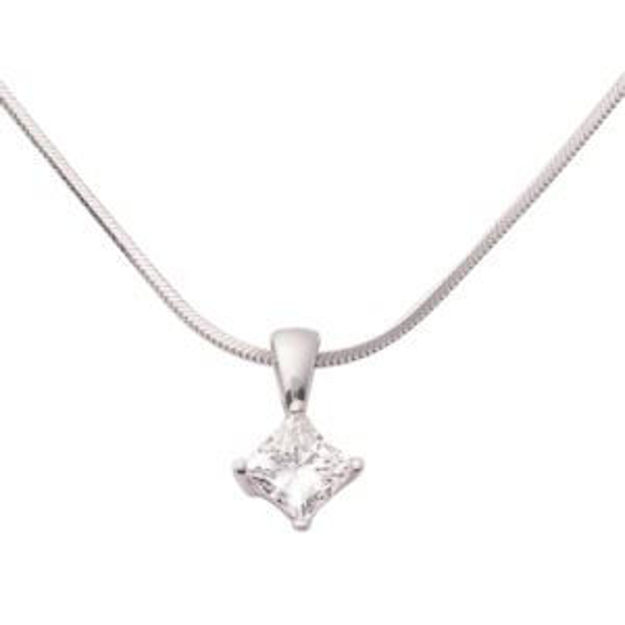 Picture of White Gold .50ct Diamond Necklace