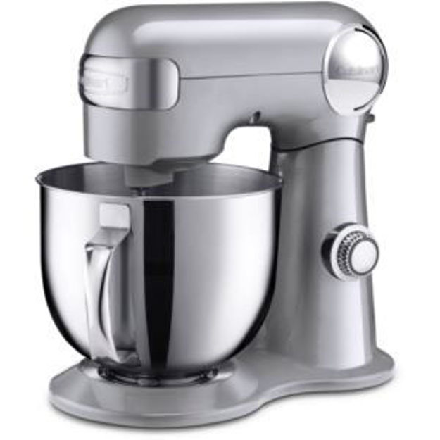 Picture of 5.5-Qt. Tilt-Back Head Stand Mixer with 1 Power Outlet in Brushed Chrome