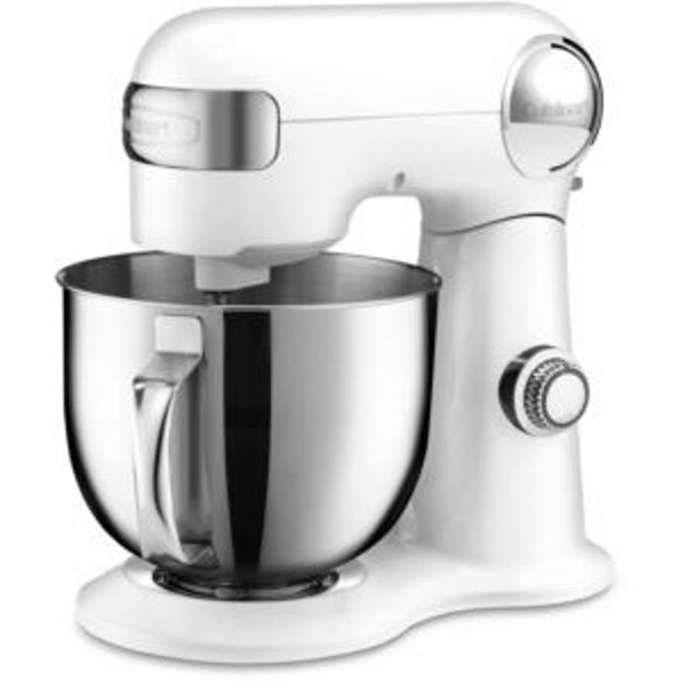 Picture of 5.5-Qt. Tilt-Back Head Stand Mixer with 1 Power Outlet in White