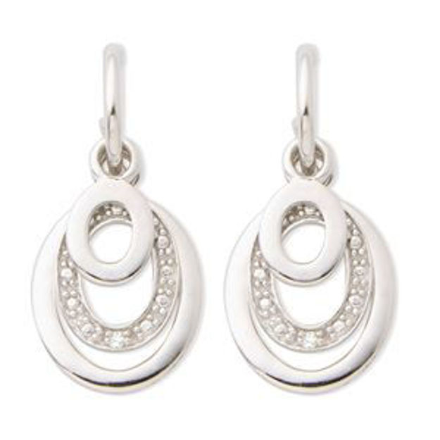 Picture of Diamond Dangle Earrings