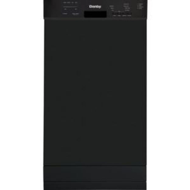 Picture of 18-inch Built-in Dishwasher with Front Controls in Black