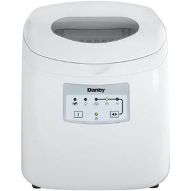 Picture of Portable Ice Maker in White (3 Ice Cube Sizes)