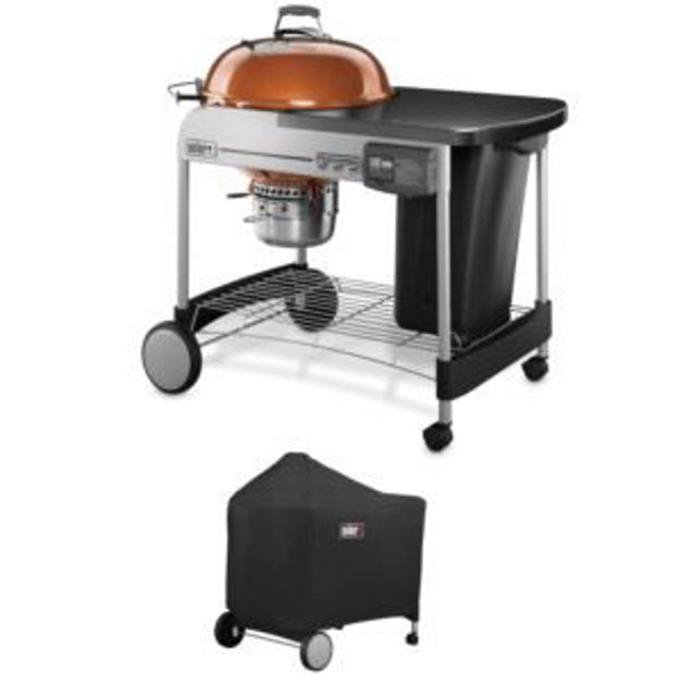 Picture of KIT 22'' Performer Deluxe Grill - Copper + Cover