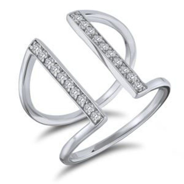 Picture of Contemporary Diamond Cuff Ring