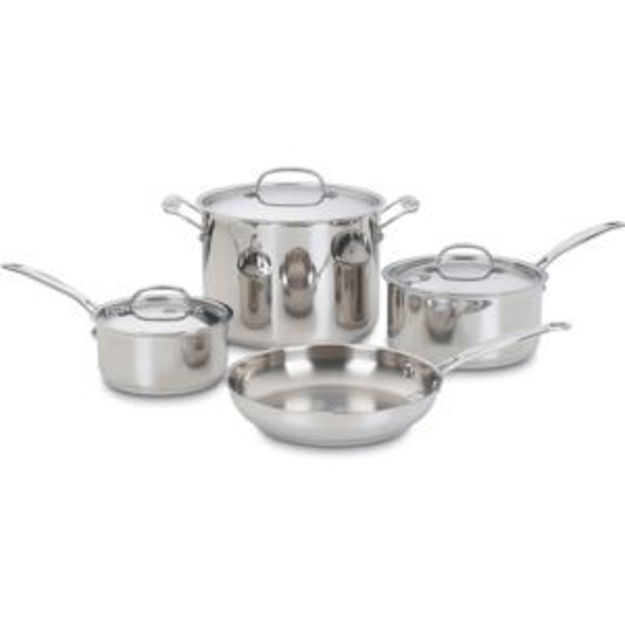 Picture of Chef's Classic Stainless 7-Piece Cookware Set