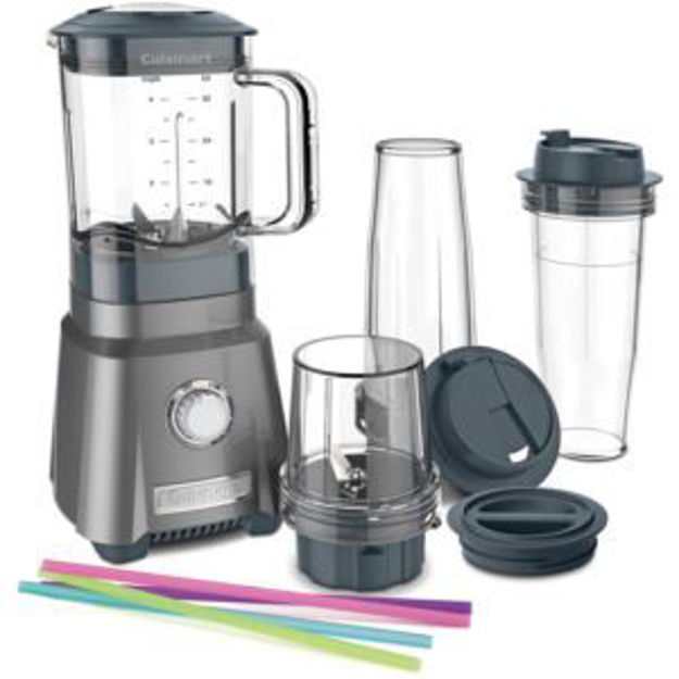 Picture of Hurricane Compact Juicing Blender with Chopping Cup and 2 Travel Cups