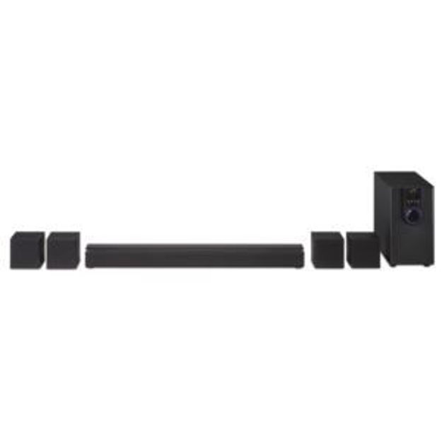 Picture of 5.1 Bluetooth Home Theater w/ Subwoofer, 26" Sound Bar