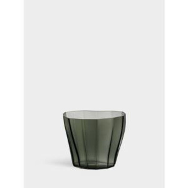 Picture of Reed Vase Moss Green Low