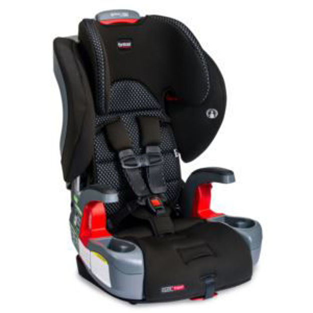 Picture of Grow with You Clicktight Harness-2-Booster Seat - Cool Flow/Gray