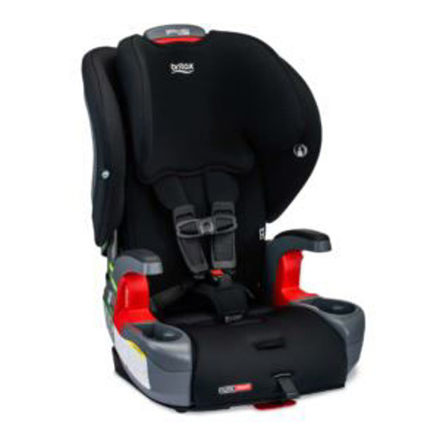 Picture of Grow with You Clicktight Harness-2-Booster Seat - Black Contour