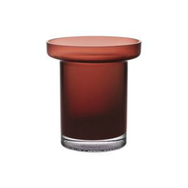 Picture of Limelight Low Vase Burgundy