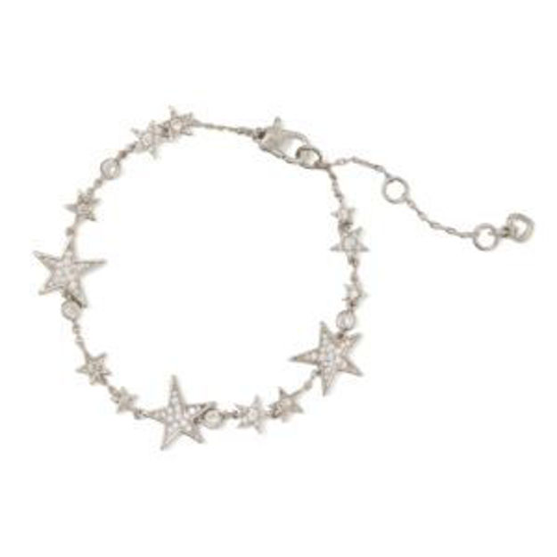 Picture of You're A Star Bracelet - Clear/Silver