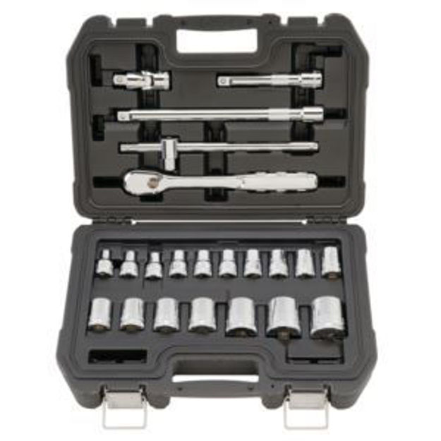Picture of 22pc 1/2" Drive Metric Socket Set