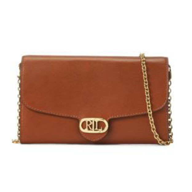 Picture of Adair Smooth Leather Crossbody Tan