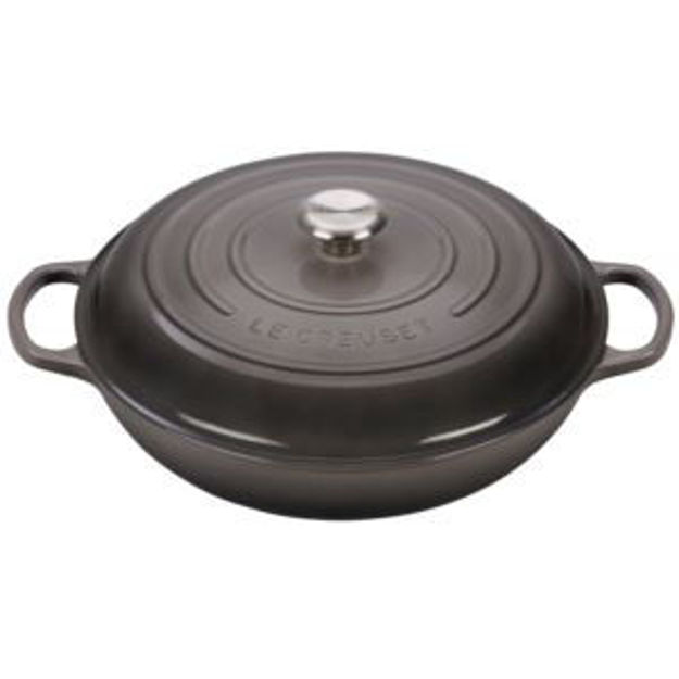 Picture of 5qt Signature Cast Iron Braiser Oyster