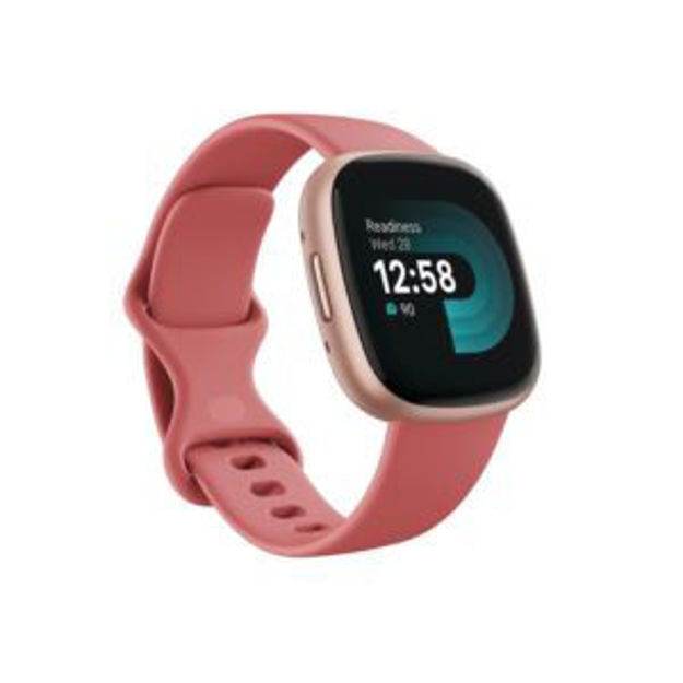 Picture of Versa 4 Smartwatch Pink Sand/Copper Rose