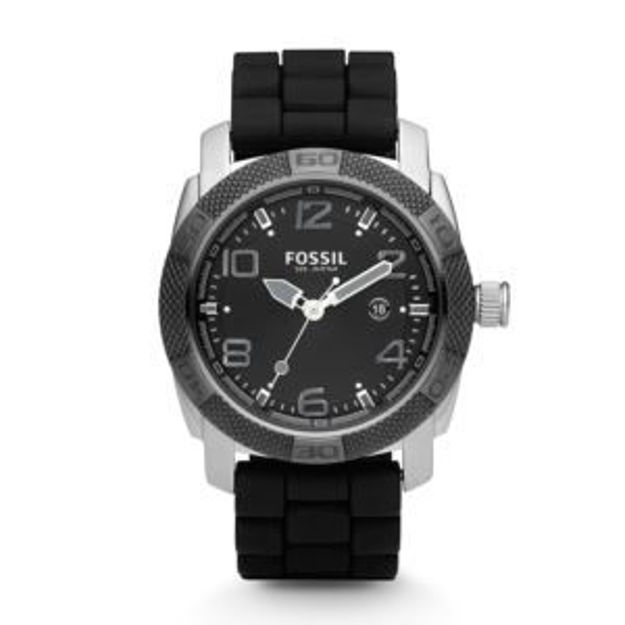 Picture of Fossil Mens Silicone Strap Sport Watch