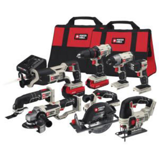 Picture of 20V MAX Lithium-ion 8-Tool Combo Kit