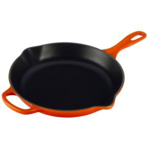 Picture of 11.75" Signature Cast Iron Skillet Flame