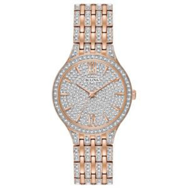 Picture of Ladies Phantom Crystal Collection Two-Tone Watch Crysal Pave Dial