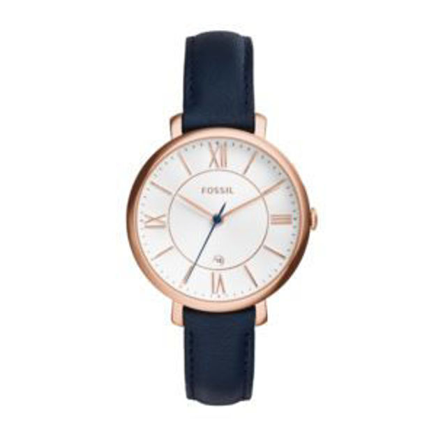 Picture of Ladies Jacqueline Rose Gold-Navy Watch
