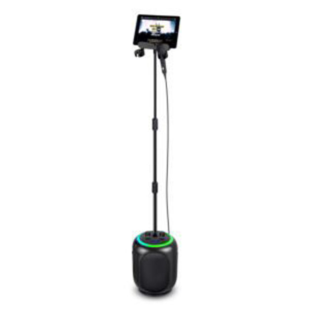 Picture of Sing Cast Max Standalone Karaoke System w/ Stand Black