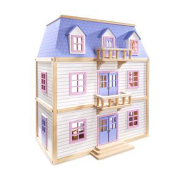 Picture of Multi-Level Wood Dollhouse Ages 3+ Years