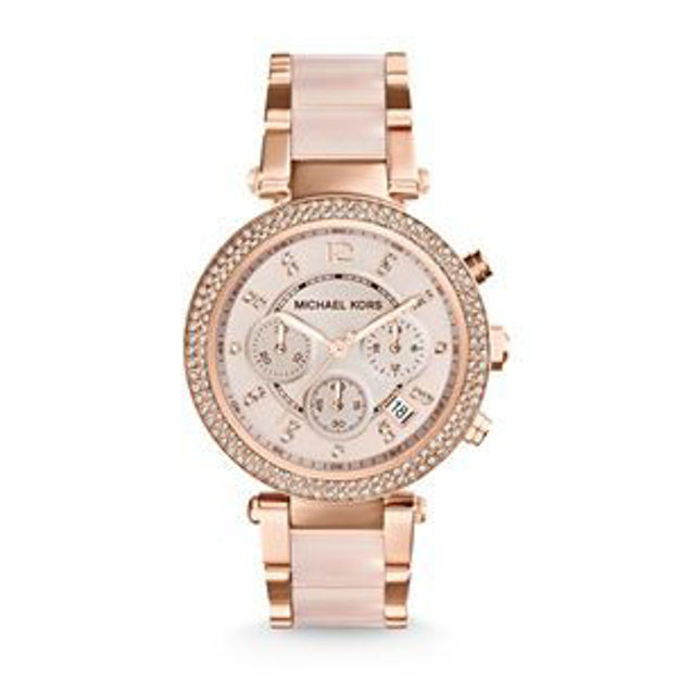 Picture of Ladies Parker Rose Gold-Tone SS Watch Rose-Gold Dial