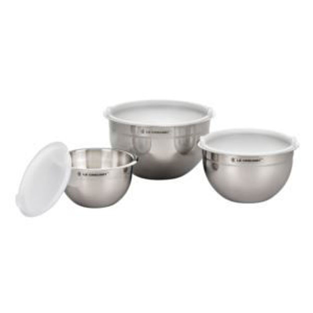Picture of Stainless Steel Mixing Bowls Set of 3