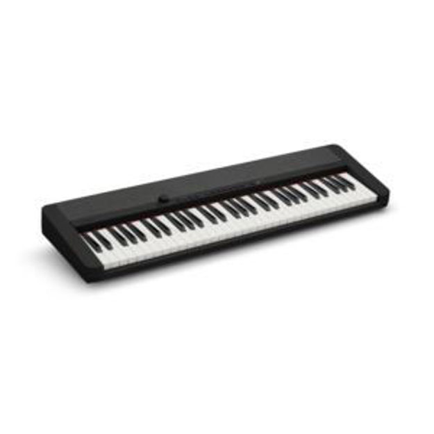 Picture of Casiotone Ultra-Portable 61-Key Keyboard Black