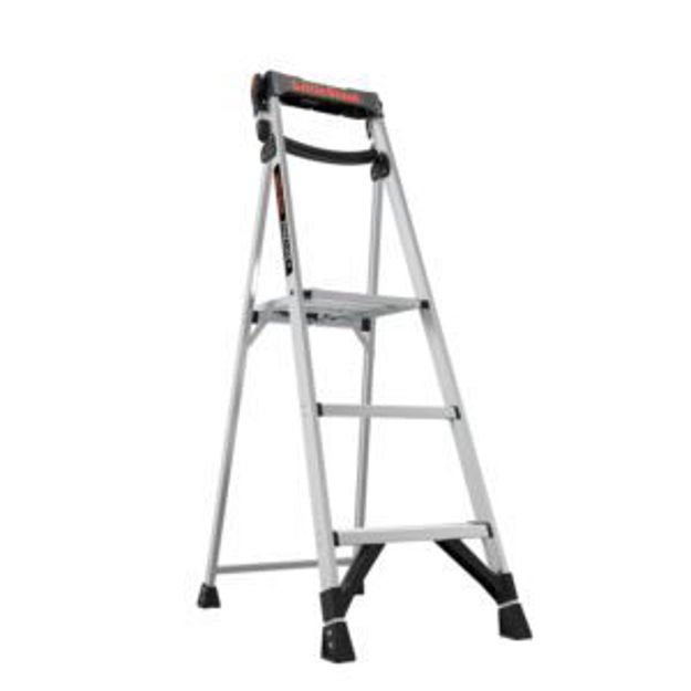 Picture of Xtra-Lite Plus 5ft Aluminum Stepladder w/ Flip-Up Handrail