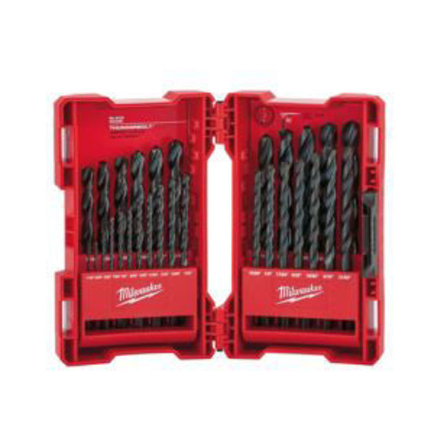 Picture of 29pc Thunderbolt Black Oxide Drill Bit Set