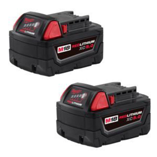 Picture of M18 REDLITHIUM XC5.0 Extended Capacity Battery Pack 2-Pack