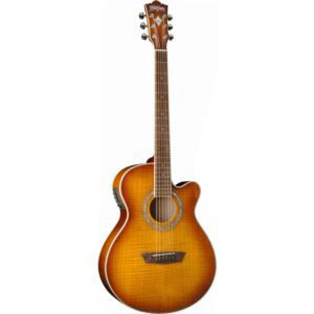 Picture of EA15ITB-A Festive Cutaway Acoustic Electric Guitar