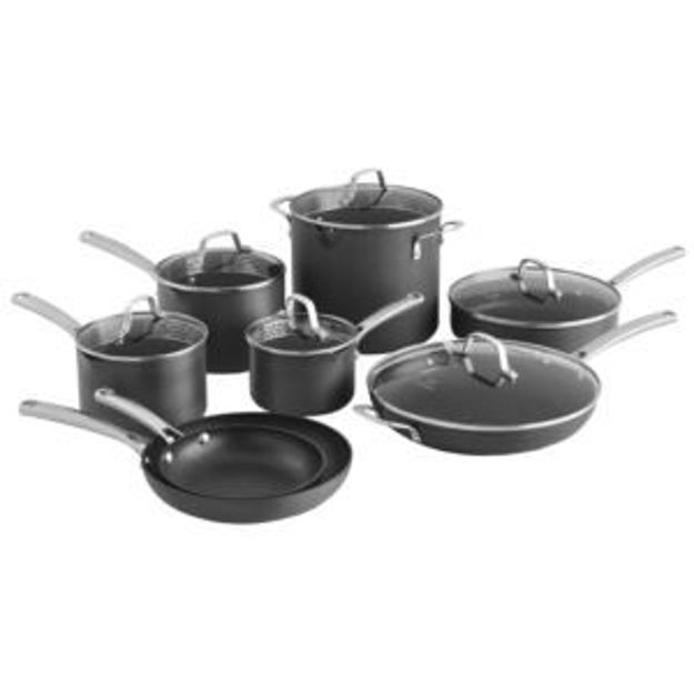 Picture of Calphalon Classic Hard Anodized Nonstick 14 Pc Cookware Set