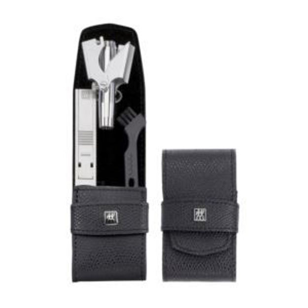 Picture of Twinox 4pc Grooming Set w/ Leather Case
