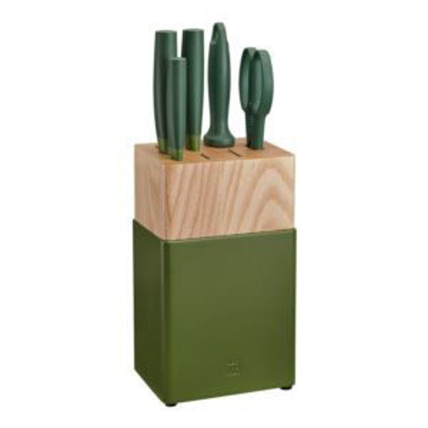 Picture of Zwilling Now S 6pc Knife Block Set Green