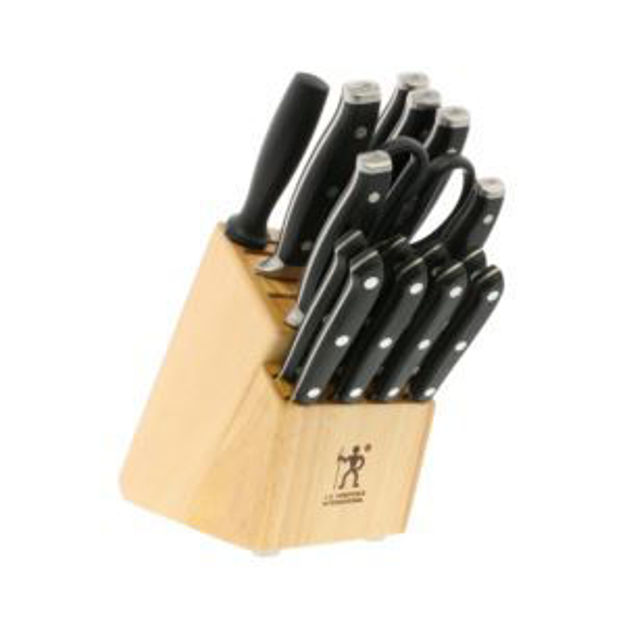 Picture of Forged Premio 17pc Knife Block Set Natural