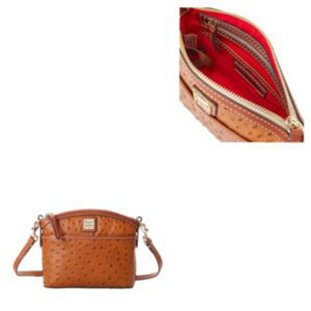 Picture of Ostrich Domed Crossbody