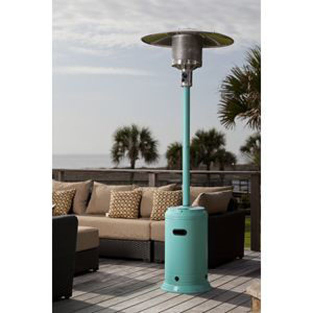 Picture of Aqua Blue Power Coated Patio Heater