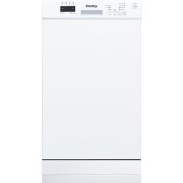 Picture of 18-inch Built-in Dishwasher with Front Controls in White