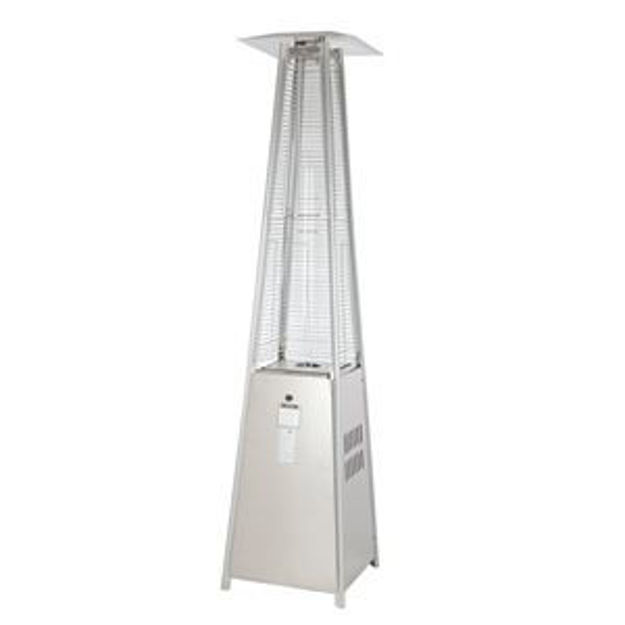 Picture of Stainless Steel Pyramid Flame Patio Heater