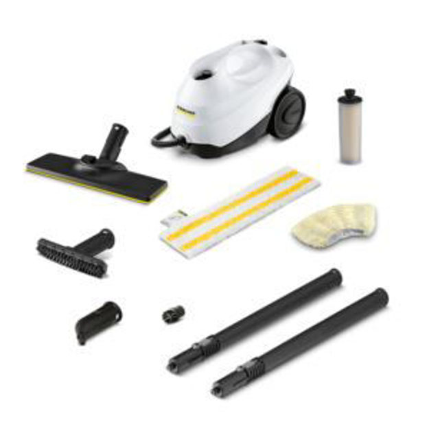 Picture of SC 3 Easyfix Steam Cleaner W/ Attachments White