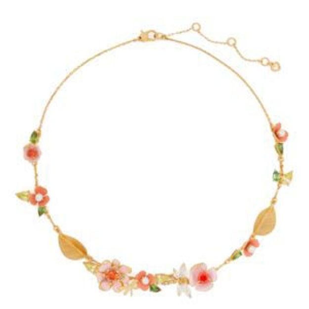 Picture of Bloom In Color Scatter Necklace - Multi